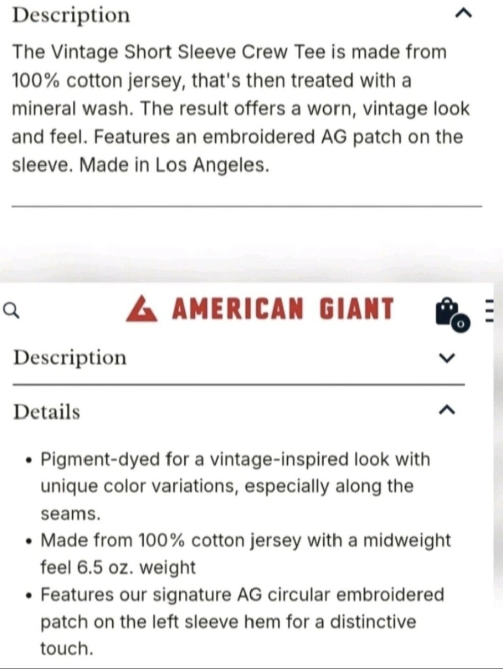 Lot of 5 American Giant Women's Size XL Short Sleeve T-shirts NWOT - Picture 7 of 8